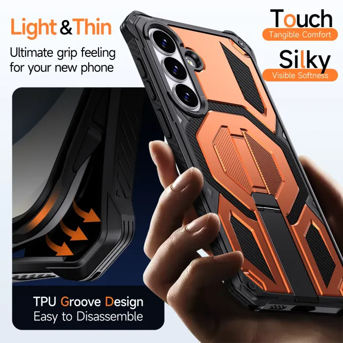 Coque Samsung Galaxy S26+ Armor-Kick avec Support et Aimant