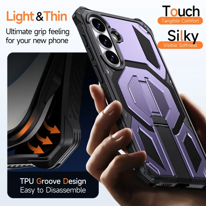 Coque Samsung Galaxy S26+ Armor-Kick avec Support et Aimant