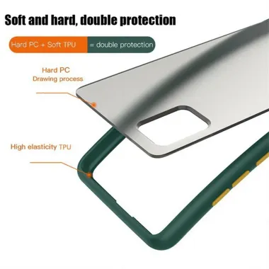 Coque Samsung Galaxy S26+ Mat Translucide avec Boutons Contrastés