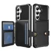 Coque Samsung Galaxy S26+ Porte-cartes Simili Cuir et TPU