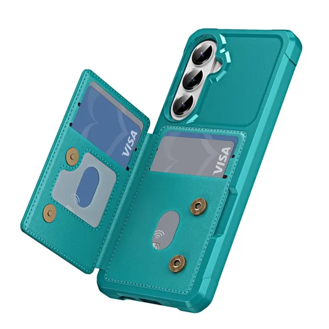 Coque Samsung Galaxy S26+ Porte-carte et Support Coins Renforcés