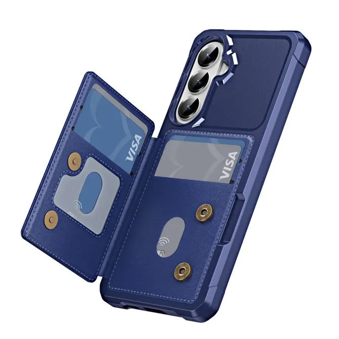 Coque Samsung Galaxy S26+ Porte-carte et Support Coins Renforcés