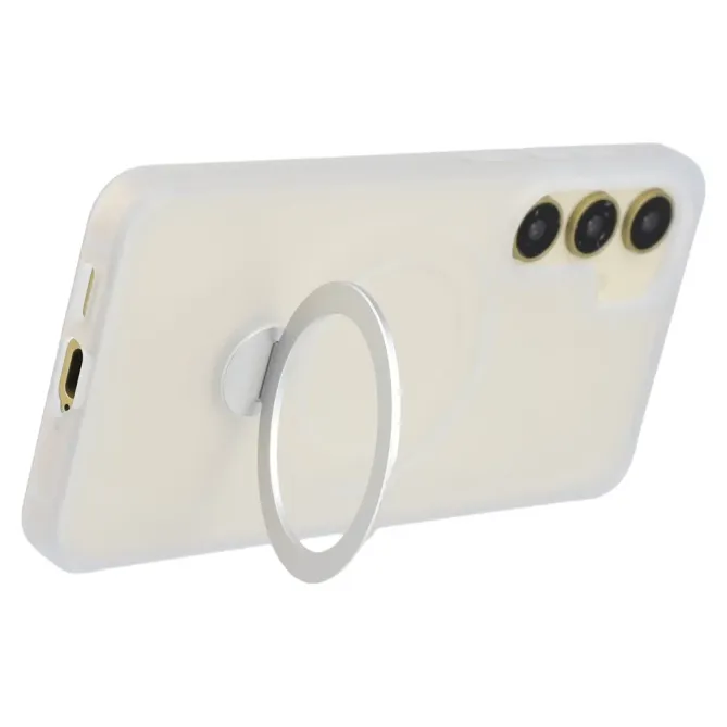 Coque Samsung Galaxy S26+ Anneau Magnétique Givré