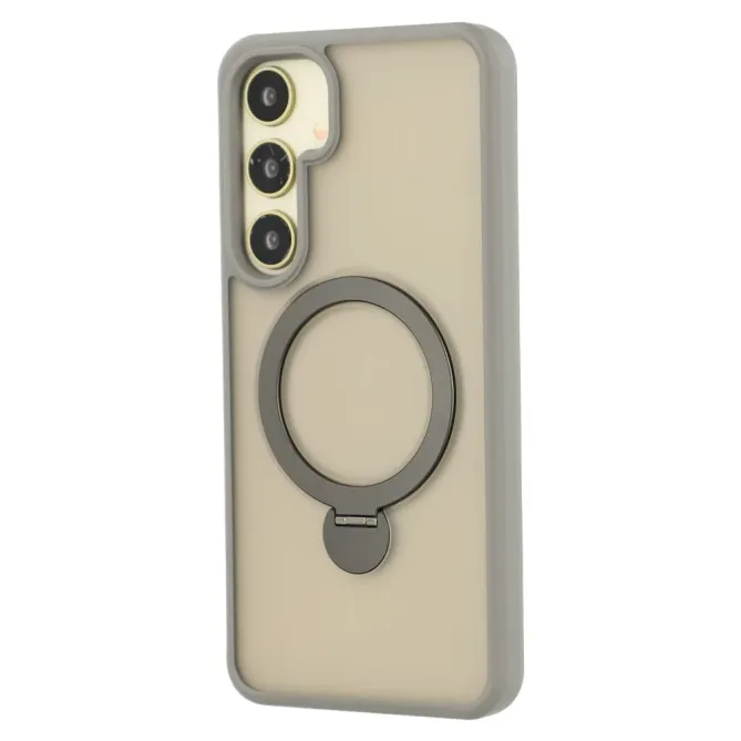 Coque Samsung Galaxy S26+ Anneau Magnétique Givré
