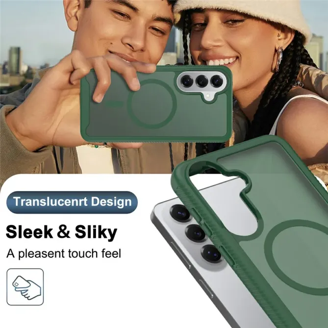 Coque Samsung Galaxy S26+ Magnétique Translucide Mate