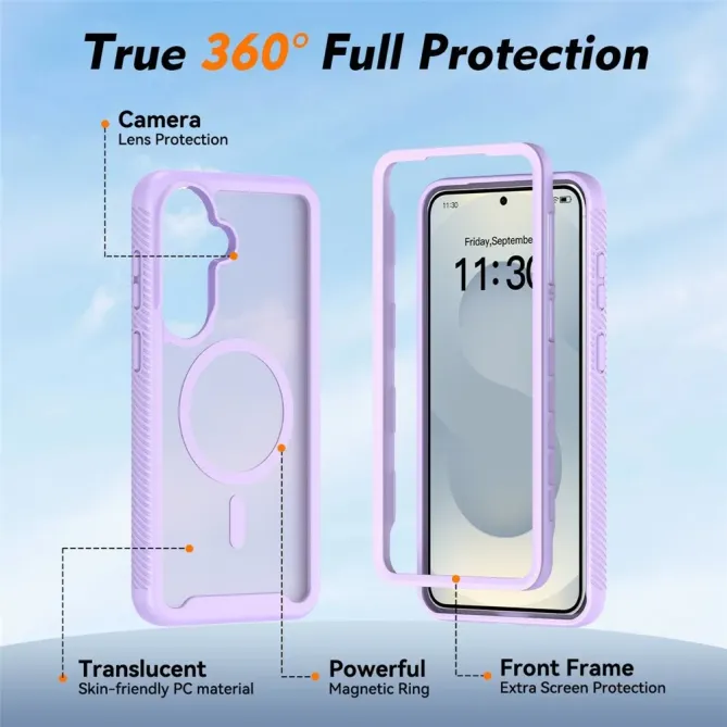 Coque Samsung Galaxy S26+ Magnétique Translucide Mate