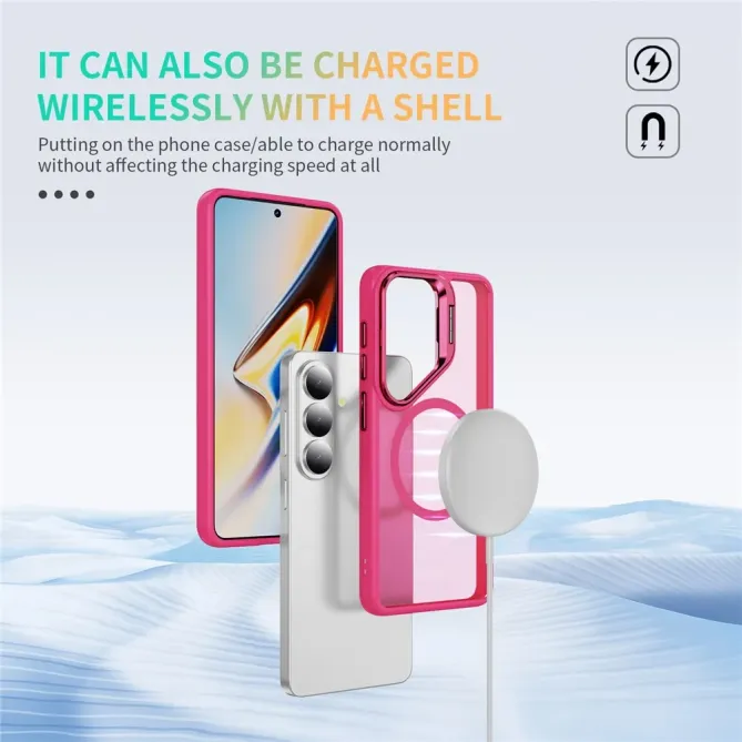 Coque Samsung Galaxy S26+ Magnétique avec Support Objectif