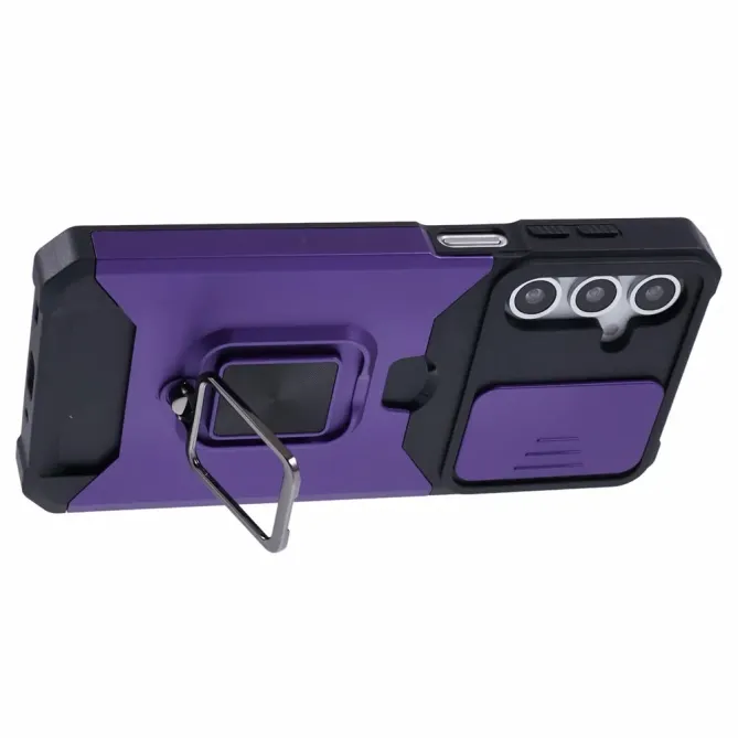 Coque Samsung Galaxy S26+ antichoc avec support et cache caméra