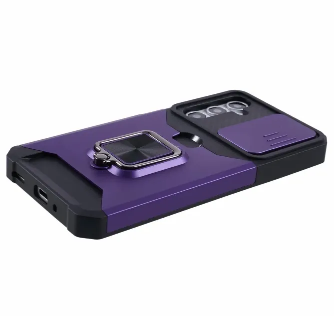 Coque Samsung Galaxy S26+ antichoc avec support et cache caméra