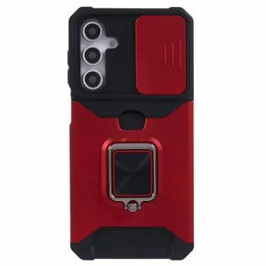 Coque Samsung Galaxy S26+ antichoc avec support et cache caméra