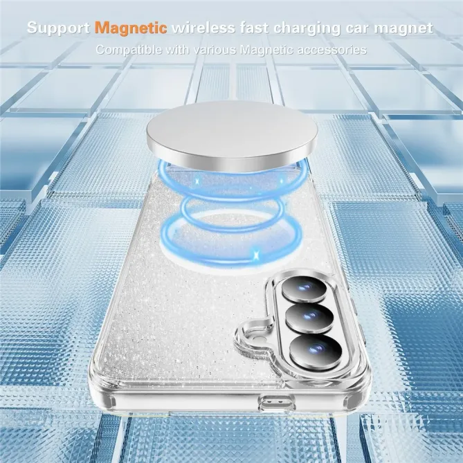 Coque Samsung Galaxy S26+ Paillettes Magnétique | Crystal Mag