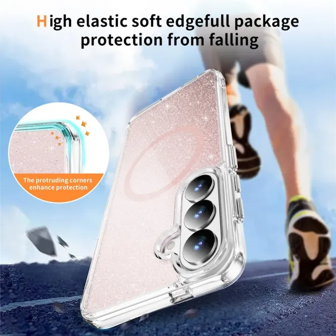 Coque Samsung Galaxy S26+ Paillettes Magnétique | Crystal Mag