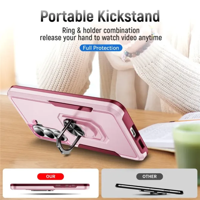 Coque Samsung Galaxy S26+ Armor Shield avec Anneau