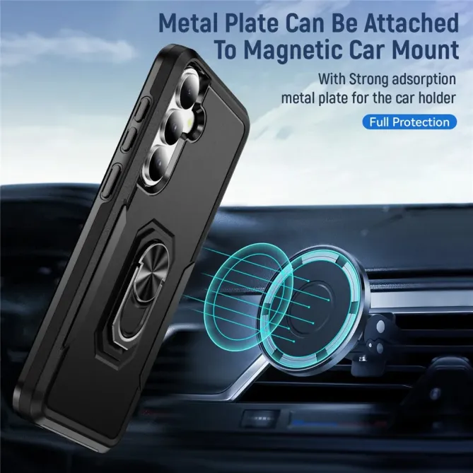 Coque Samsung Galaxy S26+ Armor Shield avec Anneau