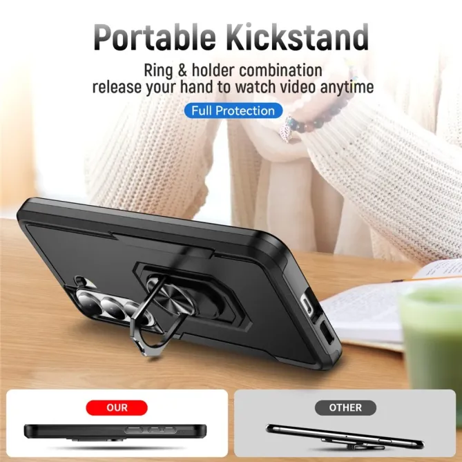 Coque Samsung Galaxy S26+ Armor Shield avec Anneau