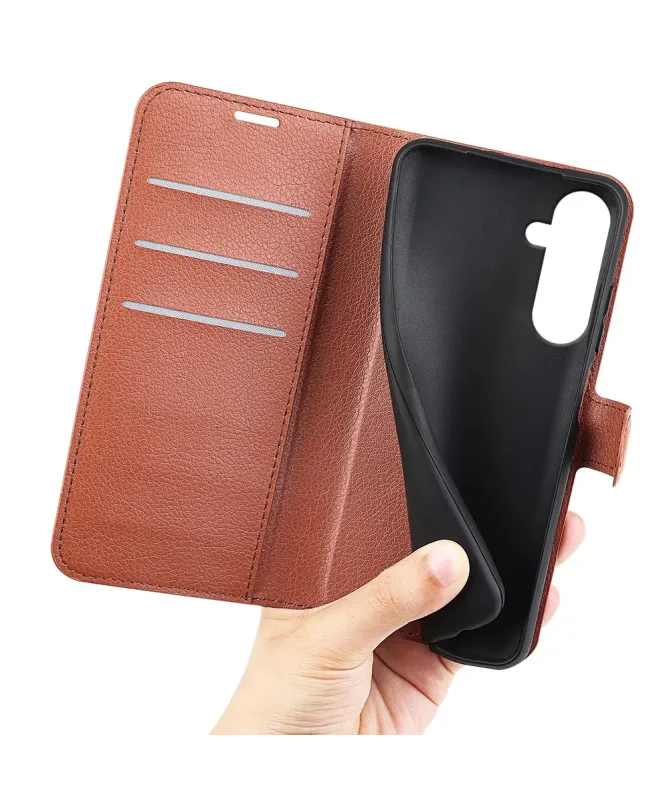 Housse Samsung Galaxy S26+ portefeuille style cuir