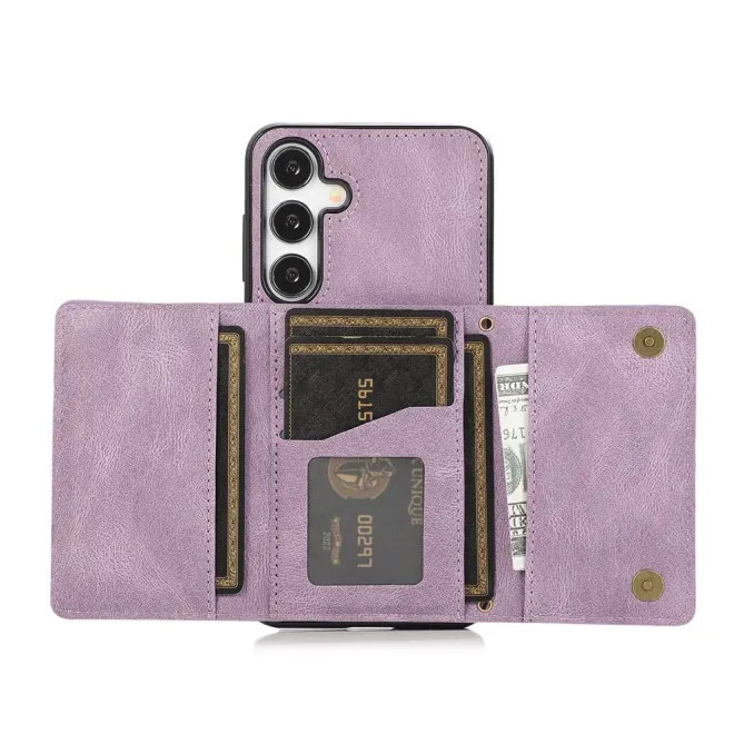 Coque Samsung Galaxy S26+ Portefeuille Triple Volet | Multi-Carry