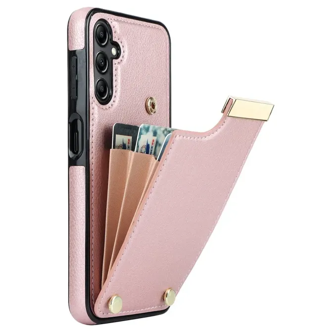 Coque Samsung Galaxy S26+ Porte-carte et Finitions Métal