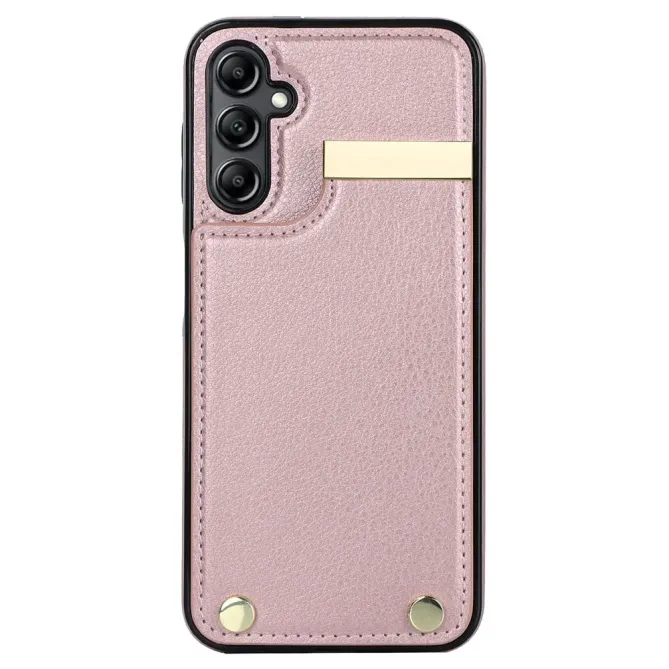 Coque Samsung Galaxy S26+ Porte-carte et Finitions Métal