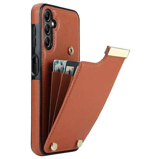 Coque Samsung Galaxy S26+ Porte-carte et Finitions Métal