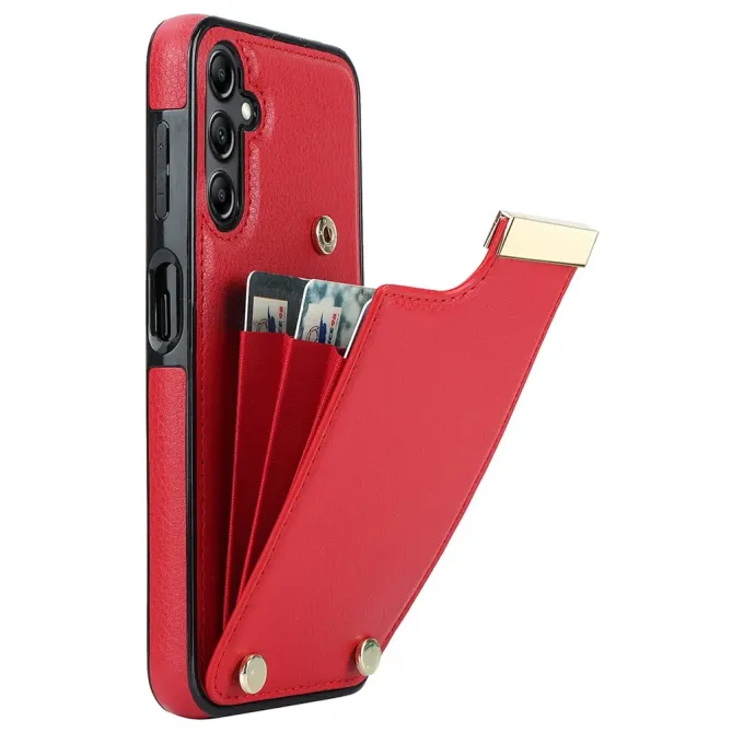Coque Samsung Galaxy S26+ Porte-carte et Finitions Métal