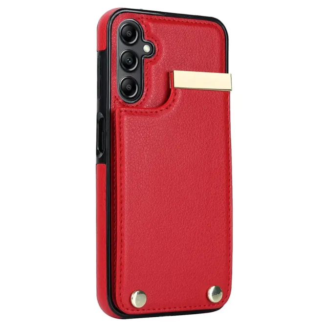 Coque Samsung Galaxy S26+ Porte-carte et Finitions Métal