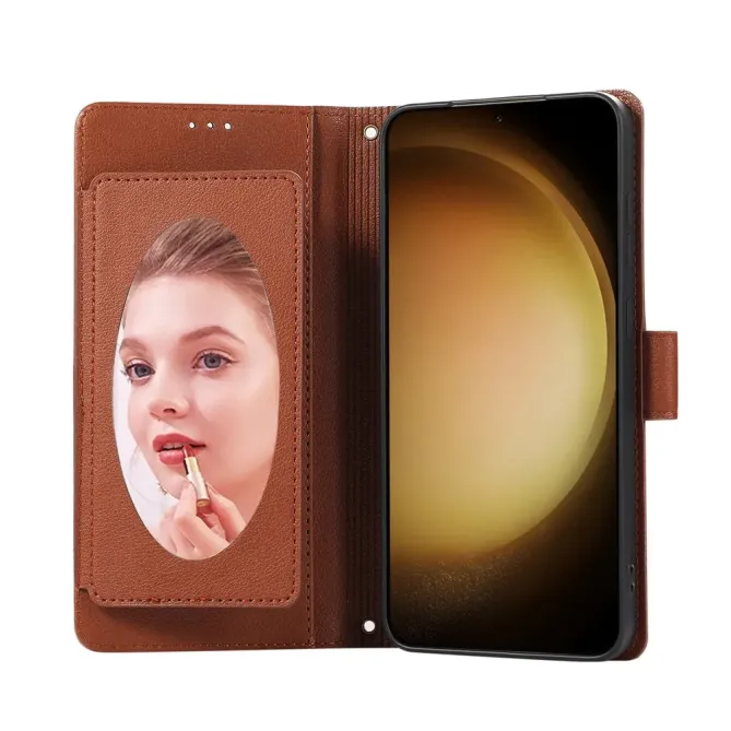Housse Samsung Galaxy S26+ Folio Miroir et Porte-cartes