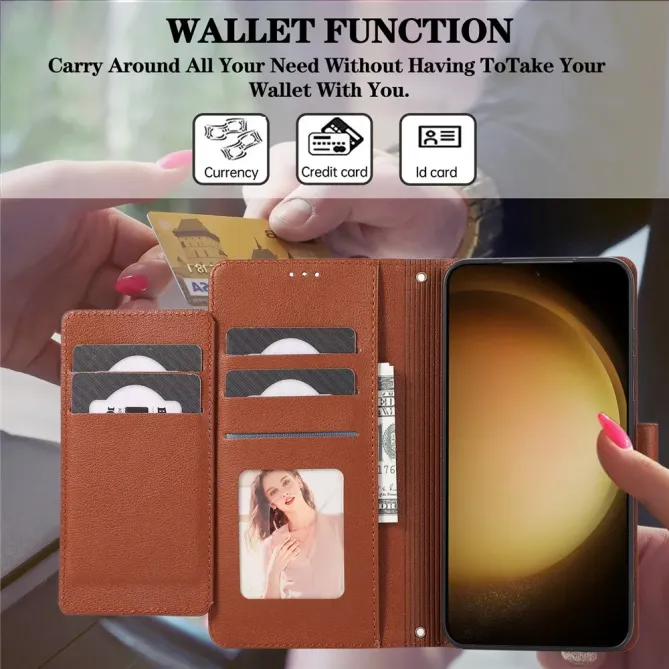 Housse Samsung Galaxy S26+ Folio Miroir et Porte-cartes
