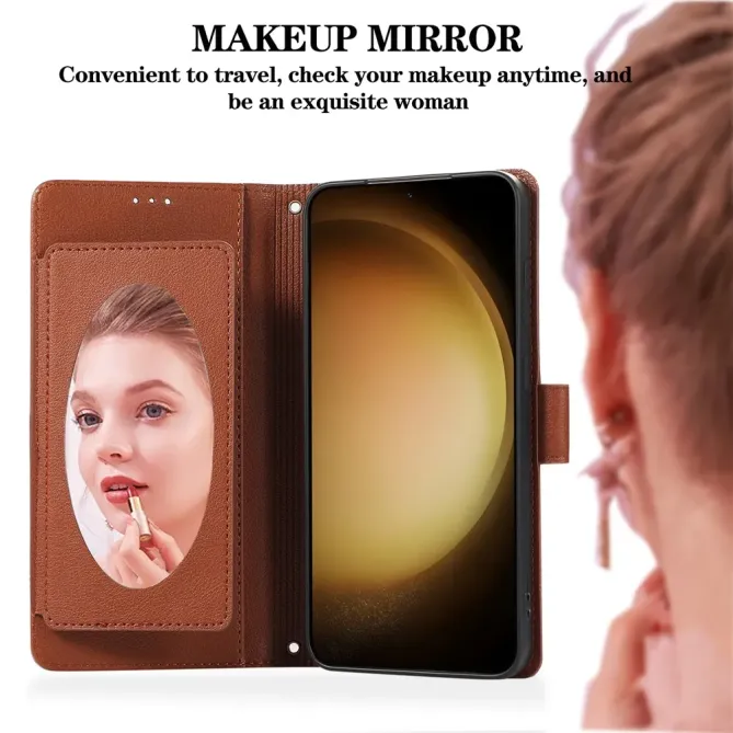 Housse Samsung Galaxy S26+ Folio Miroir et Porte-cartes