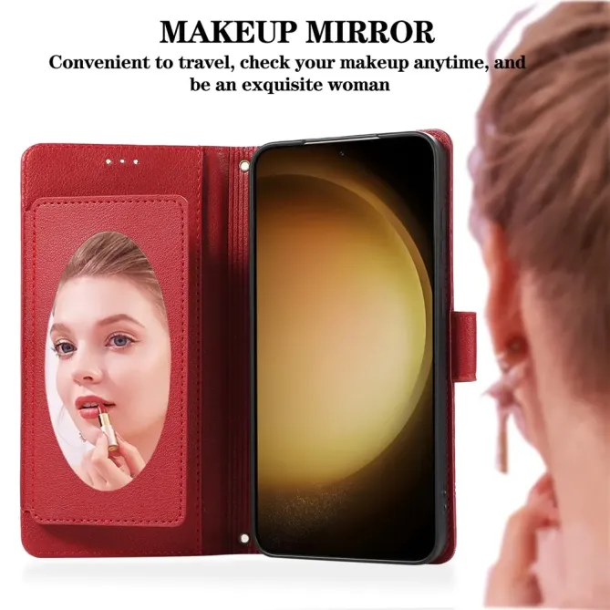 Housse Samsung Galaxy S26+ Folio Miroir et Porte-cartes