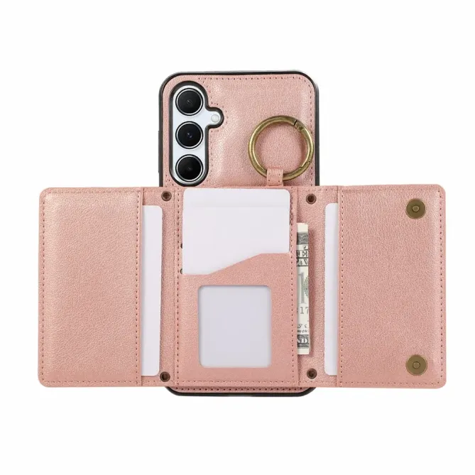Coque Samsung Galaxy S26+ Portefeuille Zippé avec Anneau | Urban-Zip