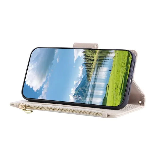 Housse Samsung Galaxy S26+ Portefeuille Zippé | Léonie