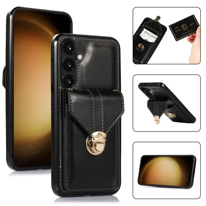 Coque Samsung Galaxy S26+ avec Porte-carte à Boucle et Bandoulière | B