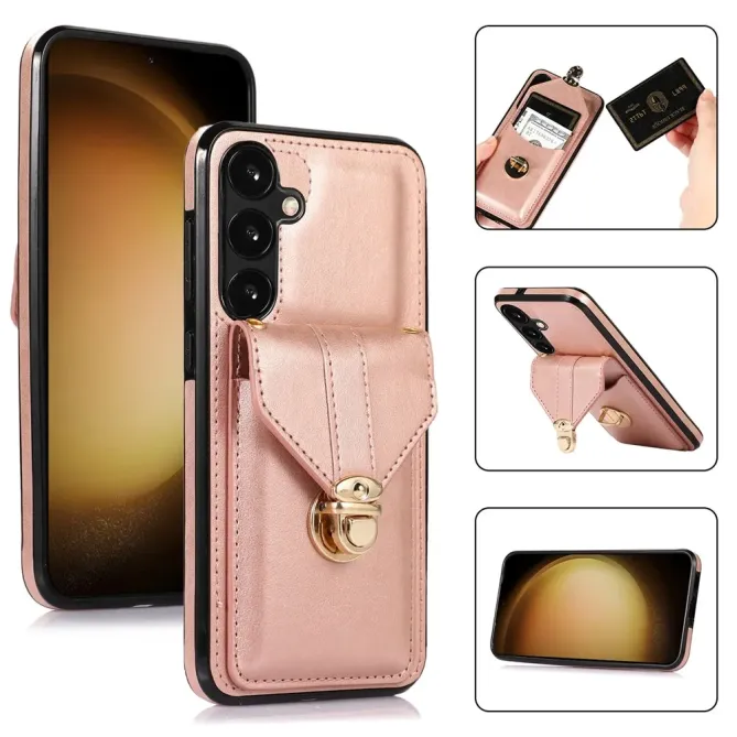 Coque Samsung Galaxy S26+ avec Porte-carte à Boucle et Bandoulière | B