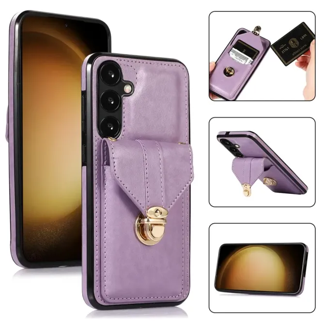 Coque Samsung Galaxy S26+ avec Porte-carte à Boucle et Bandoulière | B