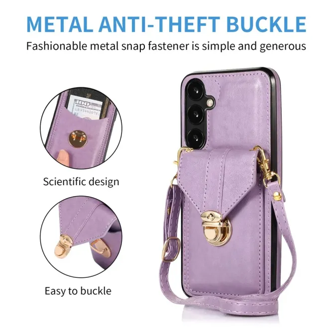 Coque Samsung Galaxy S26+ avec Porte-carte à Boucle et Bandoulière | B