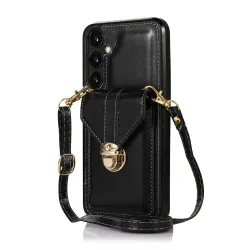 Coque Samsung Galaxy S26+ avec Porte-carte à Boucle et Bandoulière | B