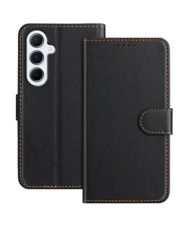 Housse Samsung Galaxy S26+ Effet Cuir avec Surpiqûres | CLASSIC