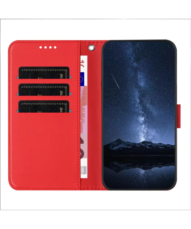 Housse Samsung Galaxy S26+ Effet Cuir avec Surpiqûres | CLASSIC