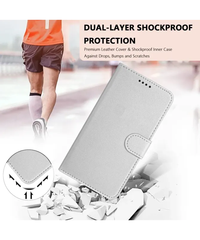 Housse Samsung Galaxy S26+ Effet Cuir avec Surpiqûres | CLASSIC