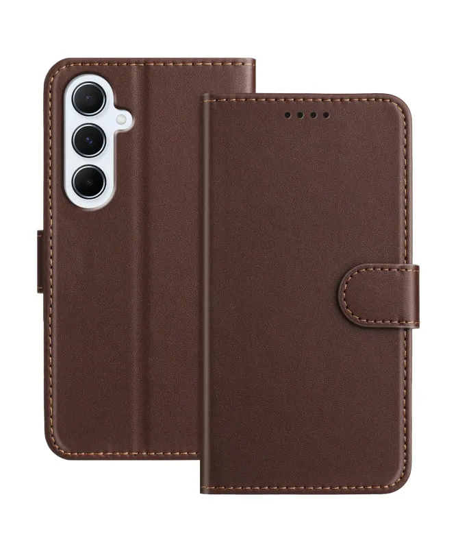 Housse Samsung Galaxy S26+ Effet Cuir avec Surpiqûres | CLASSIC