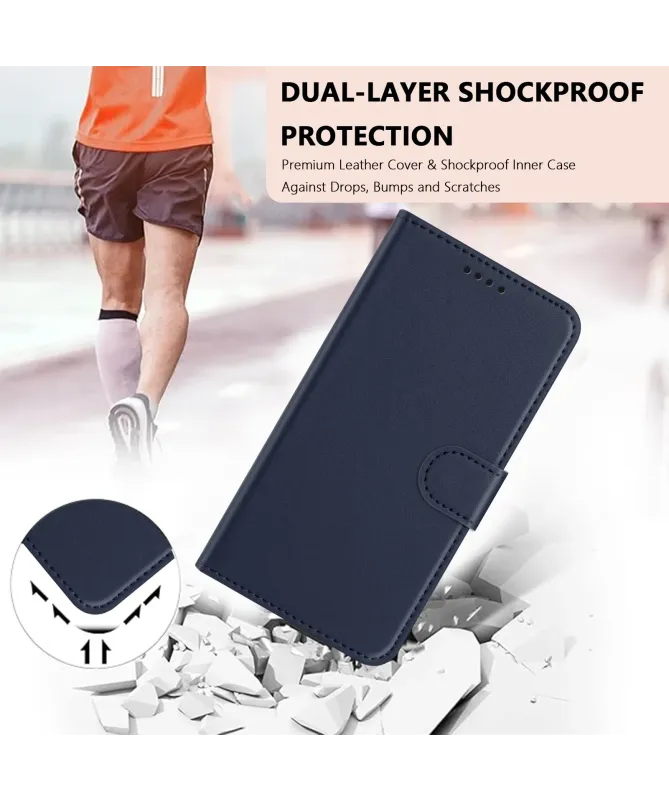 Housse Samsung Galaxy S26+ Effet Cuir avec Surpiqûres | CLASSIC