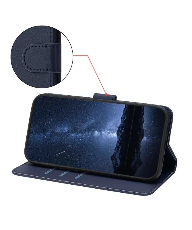 Housse Samsung Galaxy S26+ Effet Cuir avec Surpiqûres | CLASSIC