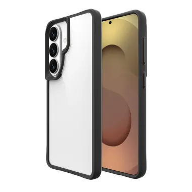Coque Samsung Galaxy S26+ Hybride Antichoc Bords Noirs
