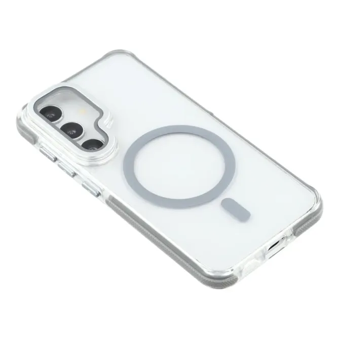 Coque Samsung Galaxy S26+ Magnétique Transparente avec Support Caméra