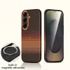 Coque Samsung Galaxy S26+ Magnétique Rigide à Motifs | Grid-Mag
