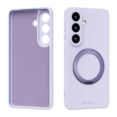 Coque Samsung Galaxy S26+ Silicone Liquide Magnétique avec Support