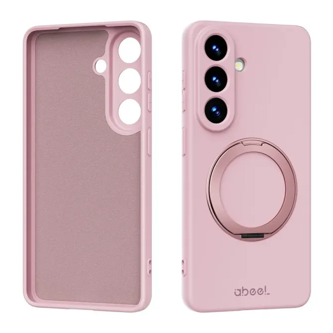 Coque Samsung Galaxy S26+ Silicone Liquide Magnétique avec Support