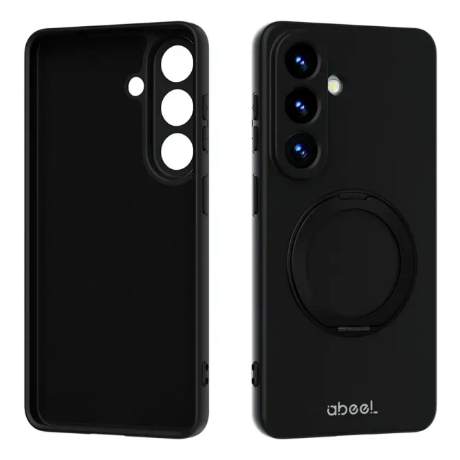 Coque Samsung Galaxy S26+ Silicone Liquide Magnétique avec Support