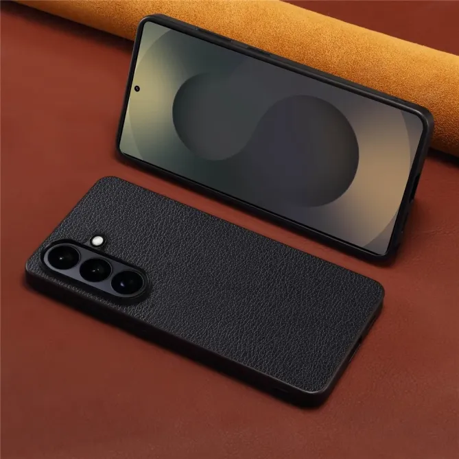 Coque Samsung Galaxy S26+ Simili Cuir Grain Fin | Urban-Smooth